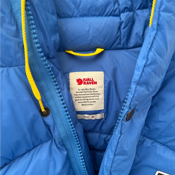 Fjallraven Blue Expedition Down Jacket - Picture 2 of 7